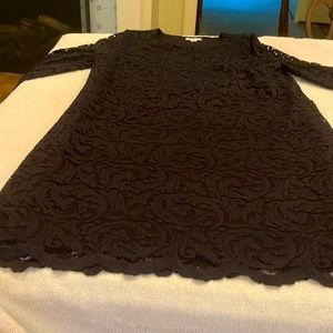 Garnet Hill lined lace dress. Size 14